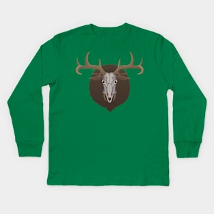 Wendigo (Native American Folklore) Kids Long Sleeve T-Shirt